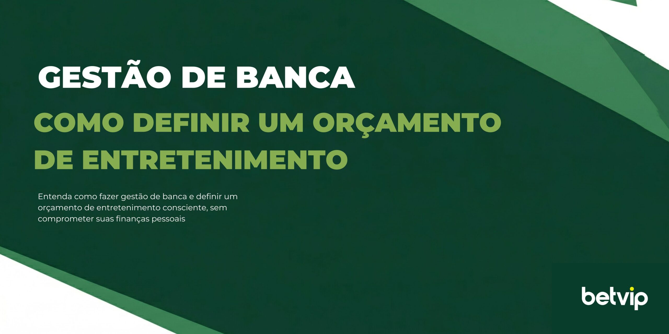 Entenda como fazer gestão de banca e definir um orçamento de entretenimento consciente, sem comprometer suas finanças pessoais