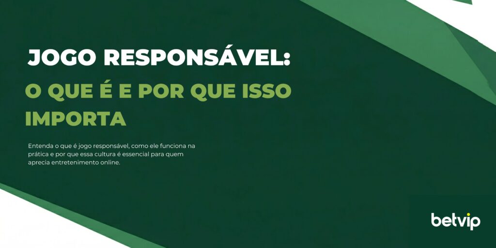 Entenda o que é jogo responsável, como ele funciona na prática e por que essa cultura é essencial para quem aprecia entretenimento online.