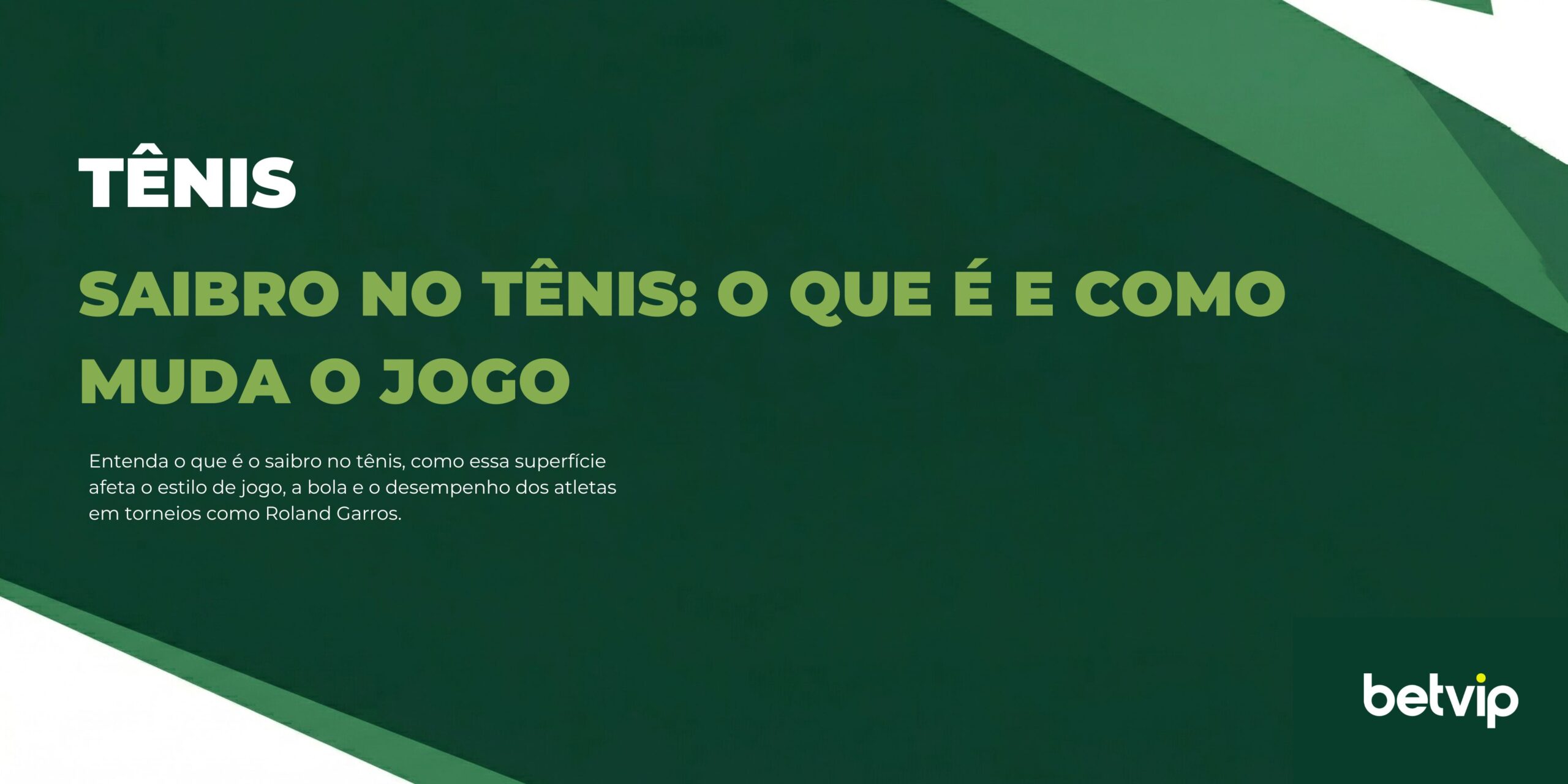 Saibro no tênis: o que é e como muda o jogo
