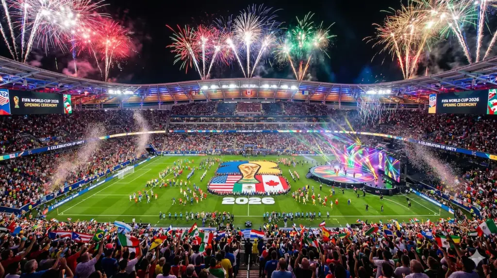 Onde assistir abertura da Copa 2026 hoje
