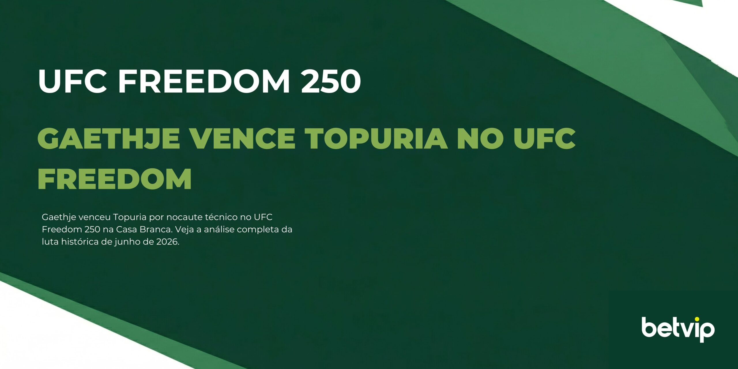 Gaethje vence Topuria no UFC Freedom 250 na Casa Branca