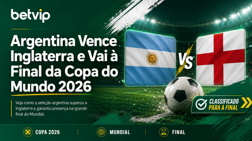 Argentina Vence Inglaterra e Vai à Final da Copa do Mundo 2026