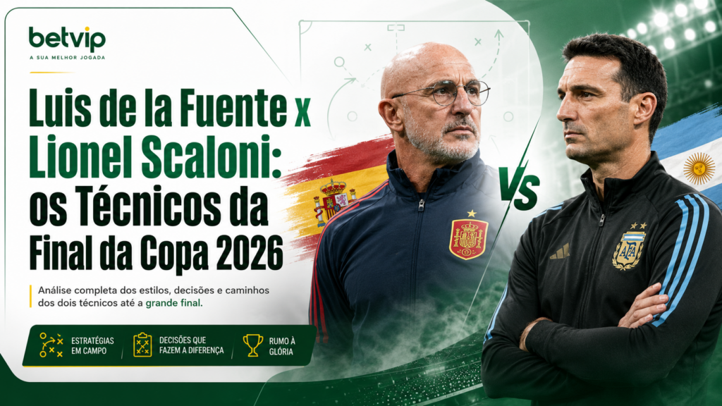 Luis de la Fuente x Lionel Scaloni: os Técnicos da Final da Copa 2026