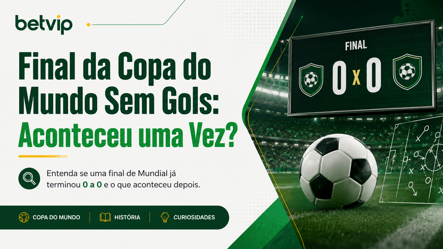 Final da Copa do Mundo Sem Gols: Aconteceu uma Vez?