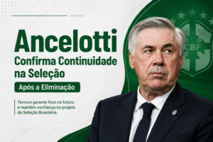Ancelotti Confirma Continuidade na Seleção Após a Eliminação