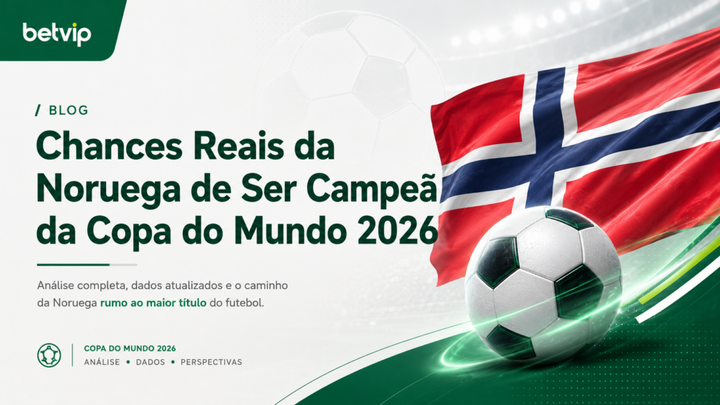 Chances da Noruega ser Campeã da Copa do Mundo 2026
