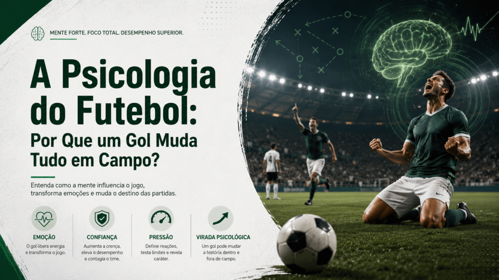 A Psicologia do Futebol: Por Que um Gol Muda Tudo em Campo?