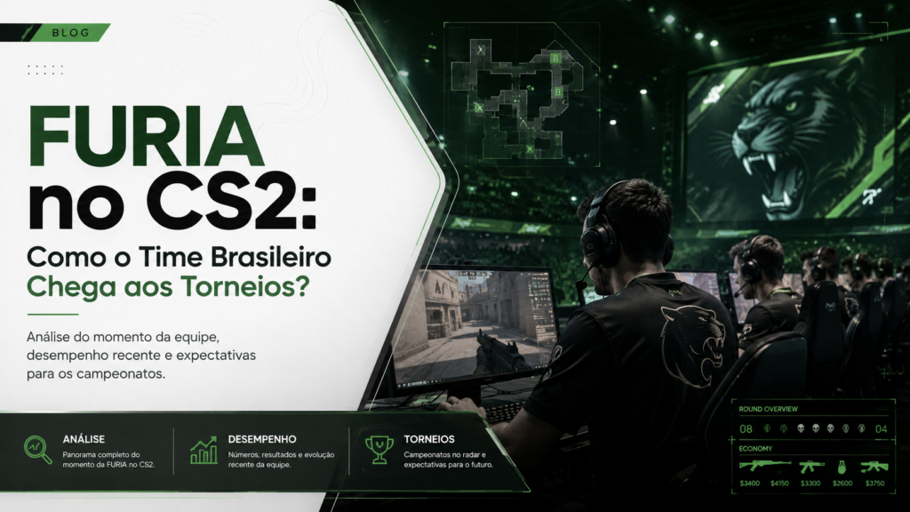 FURIA no CS2: Como o Time Brasileiro Chega aos Torneios?