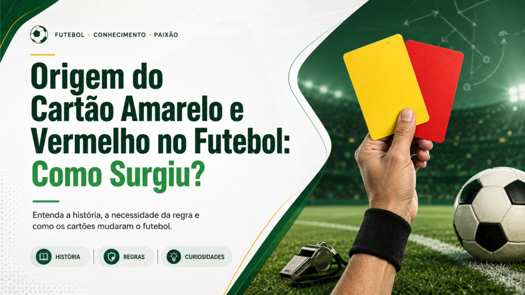 Origem do Cartão Amarelo e Vermelho no Futebol: Como Surgiu?