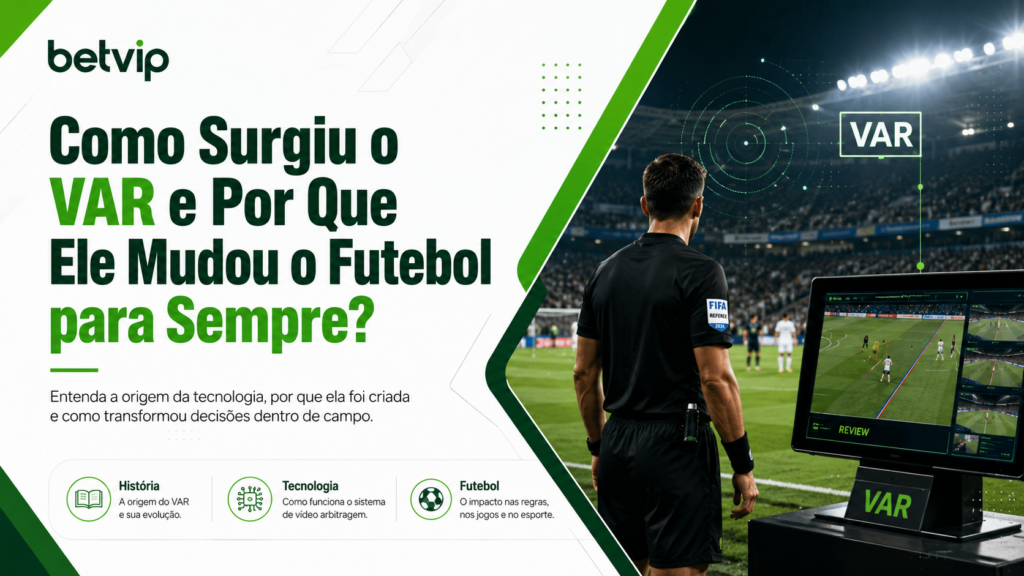 Como Surgiu o VAR e Por Que Ele Mudou o Futebol para Sempre?