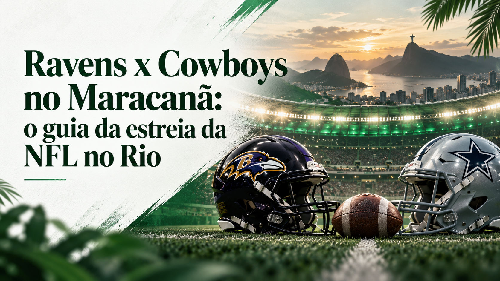 Ravens x Cowboys no Maracanã