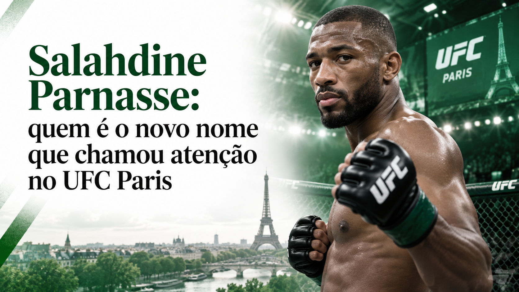 Salahdine Parnasse: Quem É o Francês Que Brilhou no UFC Paris
